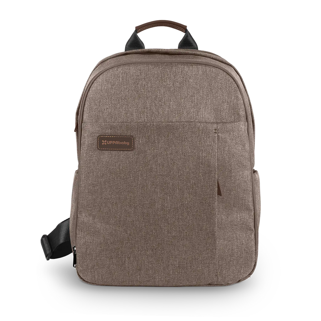 UPPAbaby Changing Backpack - Owen (Mocha Mélange/Chestnut Leather) UPPAbaby