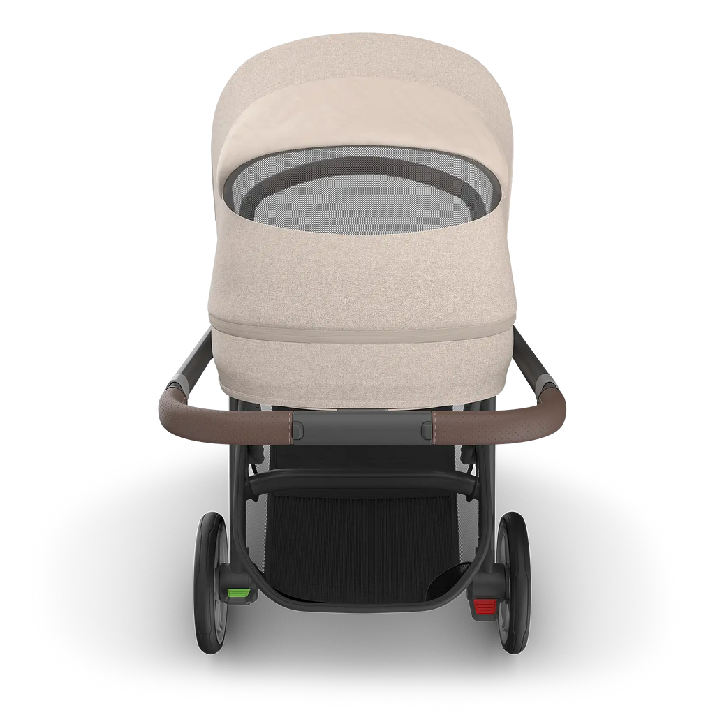 UPPAbaby Cruz V3 Stroller - Ada (Sandstone Mélange/Carbon Frame/Chestnut Leather) UPPAbaby