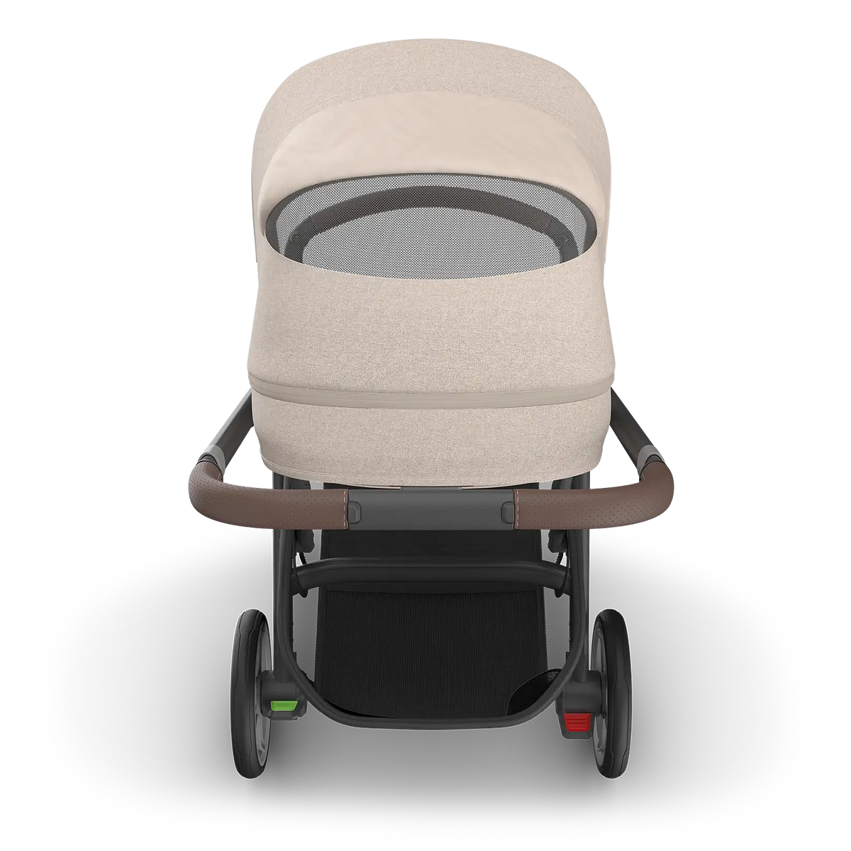 UPPAbaby Cruz V3 Stroller - Ada (Sandstone Mélange/Carbon Frame/Chestnut Leather) UPPAbaby