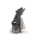 UPPAbaby Cruz V3 Stroller - Ada (Sandstone Mélange/Carbon Frame/Chestnut Leather) UPPAbaby