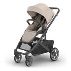 UPPAbaby Cruz V3 Stroller - Ada (Sandstone Mélange/Carbon Frame/Chestnut Leather) UPPAbaby