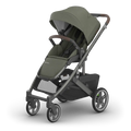 UPPAbaby Cruz V3 Stroller - Evelyn (Meadow Green/Graphite Frame/Chestnut Leather) UPPAbaby