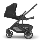 UPPAbaby Cruz V3 Stroller - James (Black/Carbon Frame/Black Leather) UPPAbaby
