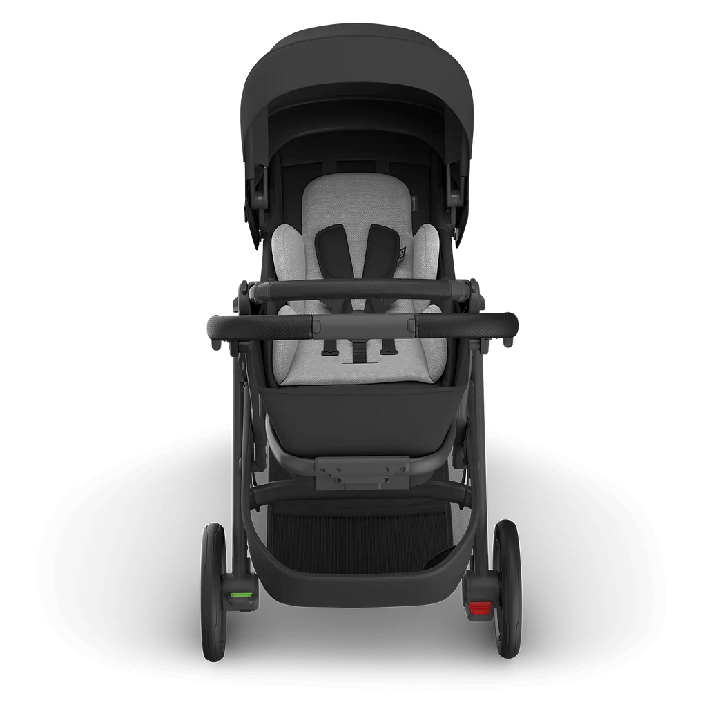 UPPAbaby Cruz V3 Stroller - James (Black/Carbon Frame/Black Leather) UPPAbaby