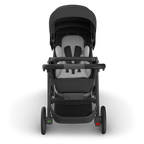 UPPAbaby Cruz V3 Stroller - James (Black/Carbon Frame/Black Leather) UPPAbaby