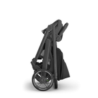 UPPAbaby Cruz V3 Stroller - James (Black/Carbon Frame/Black Leather) UPPAbaby