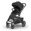 UPPAbaby Cruz V3 Stroller - James (Black/Carbon Frame/Black Leather) UPPAbaby
