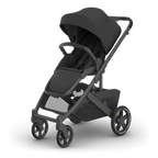 UPPAbaby Cruz V3 Stroller - James (Black/Carbon Frame/Black Leather) UPPAbaby