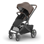UPPAbaby Cruz V3 Stroller - Owen (Mocha Mélange/Carbon Frame/Chestnut Leather) UPPAbaby