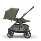 UPPAbaby Kona Stroller - Evelyn (Meadow Green/Chestnut Leather/Graphite Frame) UPPAbaby