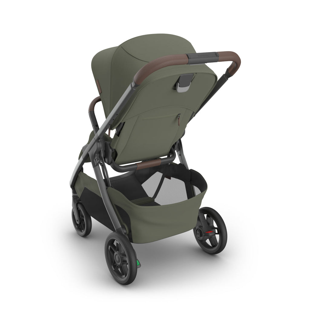 UPPAbaby Kona Stroller - Evelyn (Meadow Green/Chestnut Leather/Graphite Frame) UPPAbaby