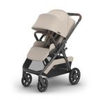 UPPAbaby Kona Stroller - Ada (Sandstone Mélange/Chestnut Leather/Carbon Frame) UPPAbaby