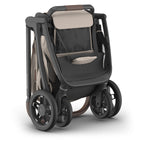 UPPAbaby Kona Stroller - Ada (Sandstone Mélange/Chestnut Leather/Carbon Frame) UPPAbaby