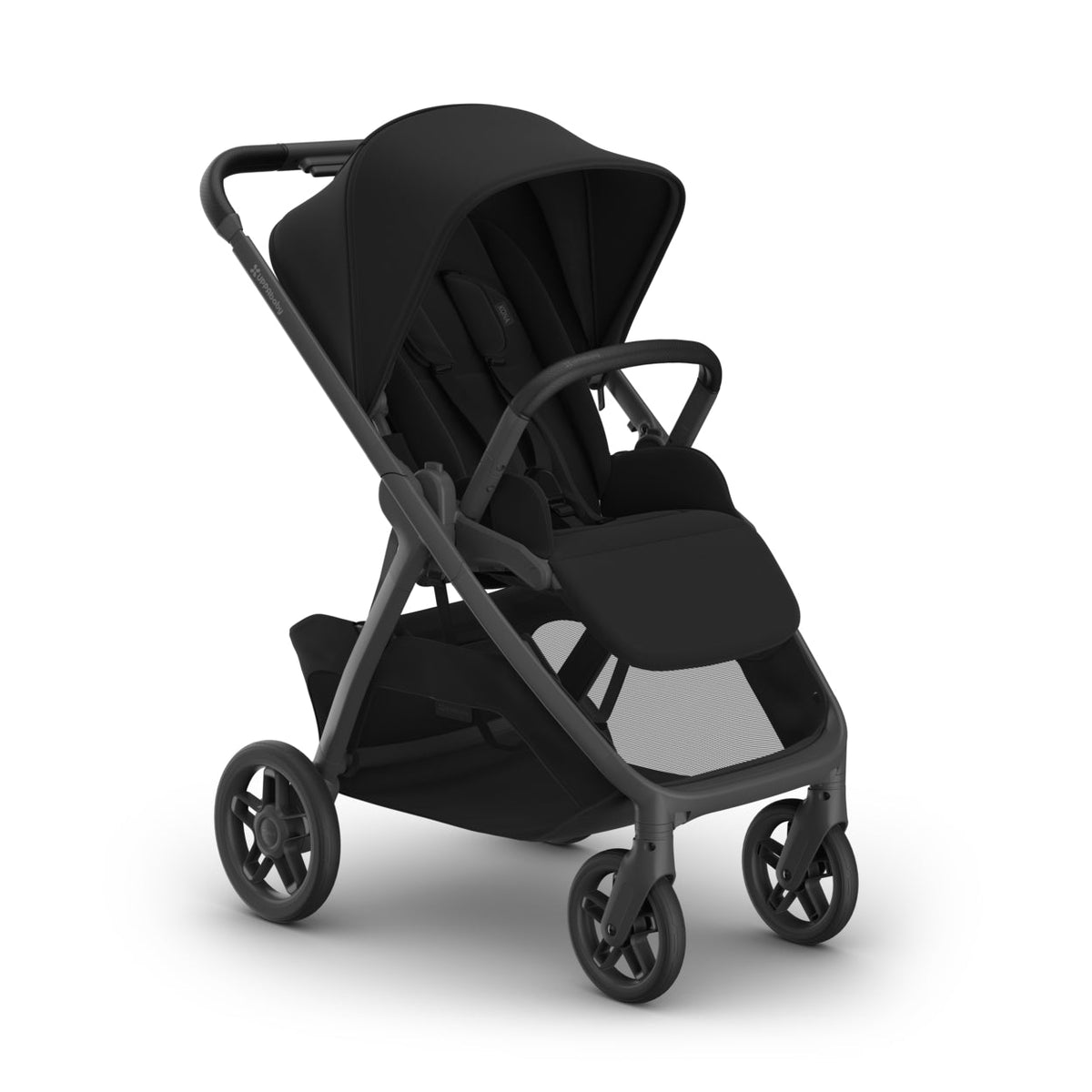 UPPAbaby Kona Stroller - James (Black/Black Leather/Carbon Frame) UPPAbaby