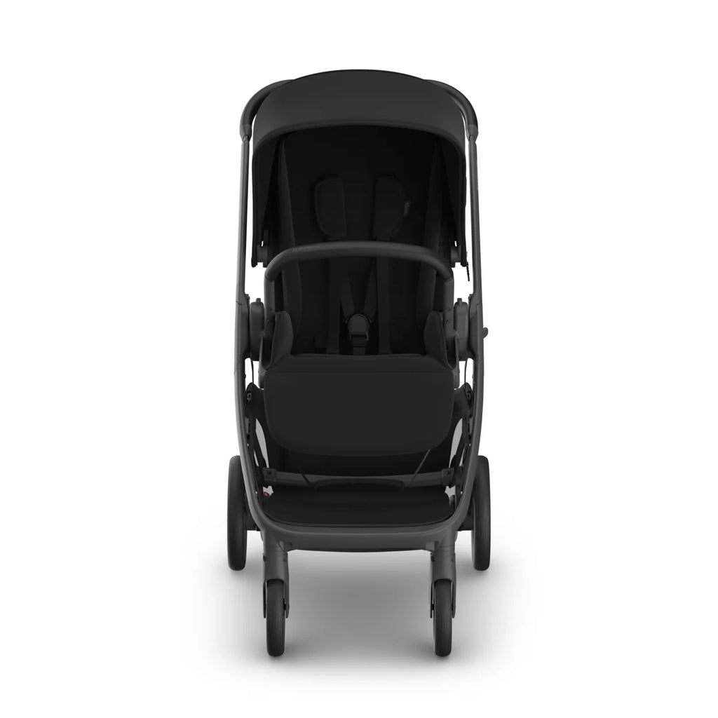 UPPAbaby Kona Stroller - James (Black/Black Leather/Carbon Frame) UPPAbaby