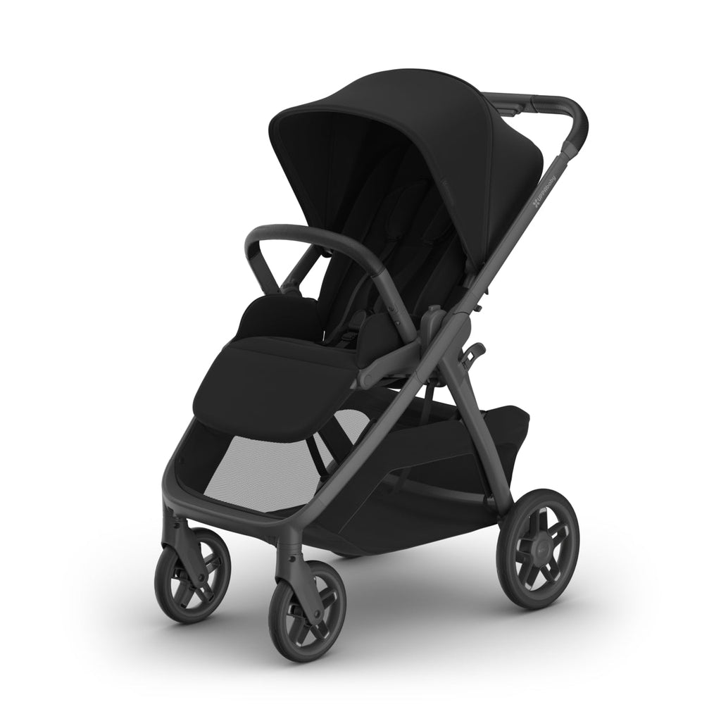UPPAbaby Kona Stroller - James (Black/Black Leather/Carbon Frame) UPPAbaby