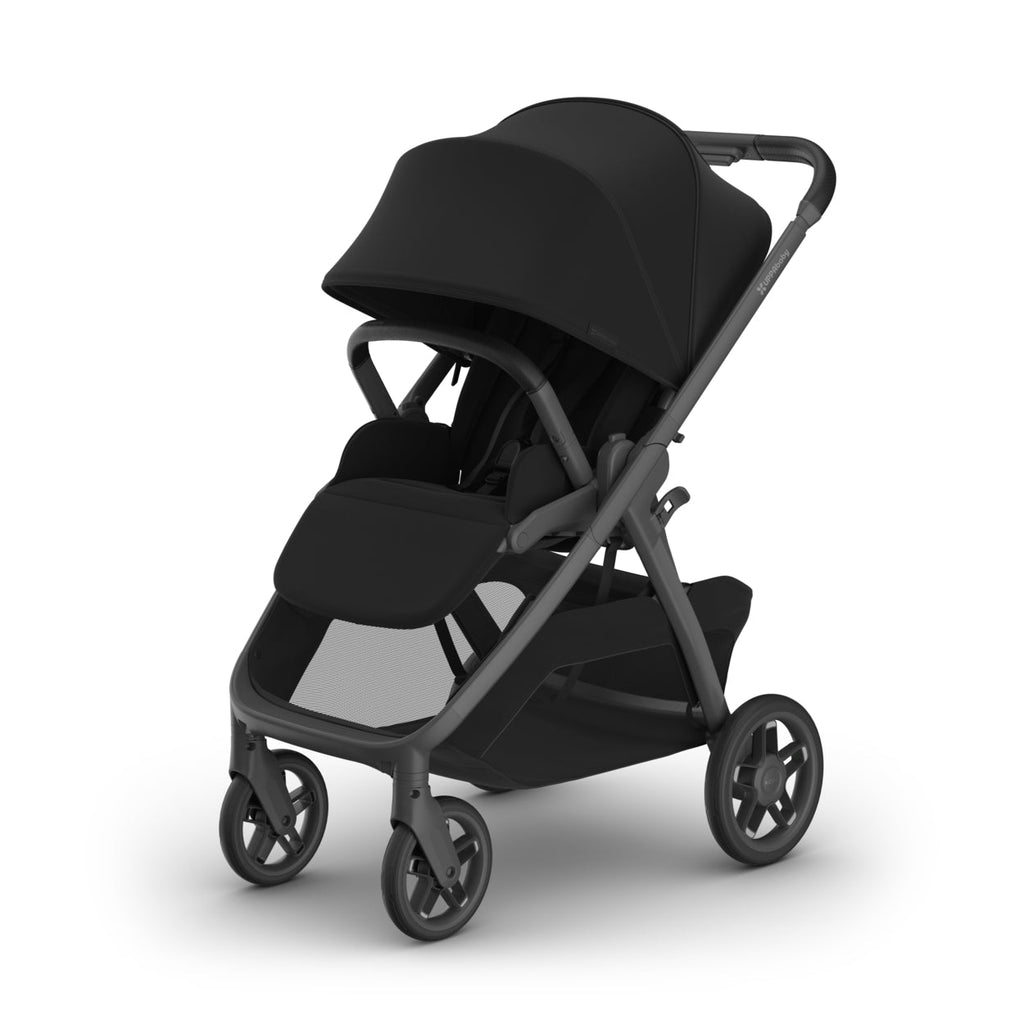 UPPAbaby Kona Stroller - James (Black/Black Leather/Carbon Frame) UPPAbaby