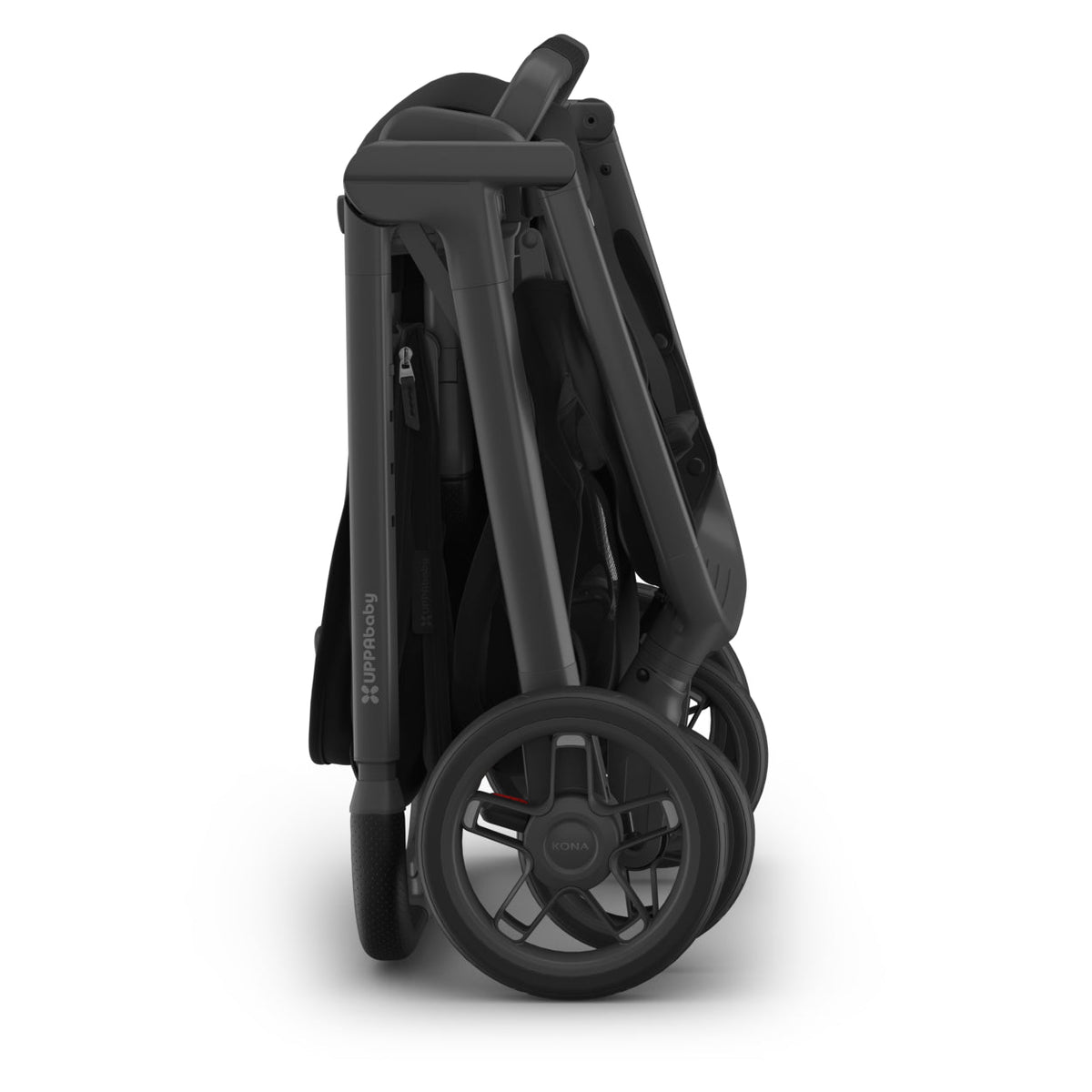 UPPAbaby Kona Stroller - James (Black/Black Leather/Carbon Frame) UPPAbaby