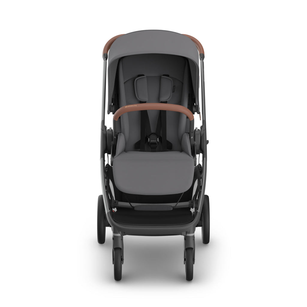 UPPAbaby Kona Stroller - Rowan (Graphite/Graphite Frame/Saddle Leather) UPPAbaby