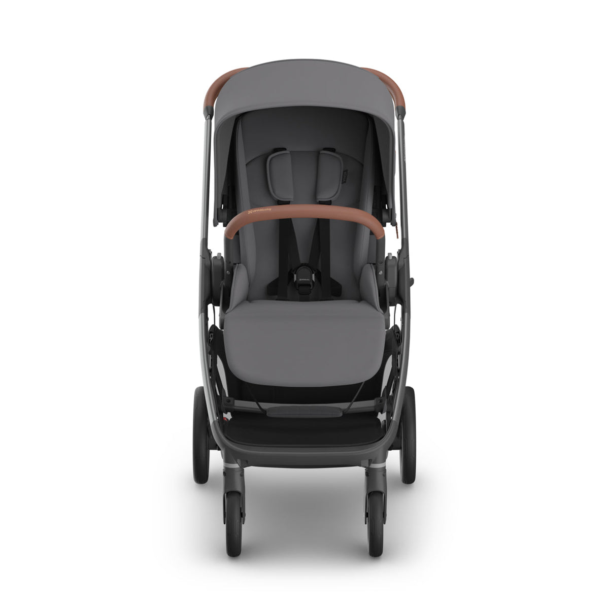 UPPAbaby Kona Stroller - Rowan (Graphite/Graphite Frame/Saddle Leather) UPPAbaby