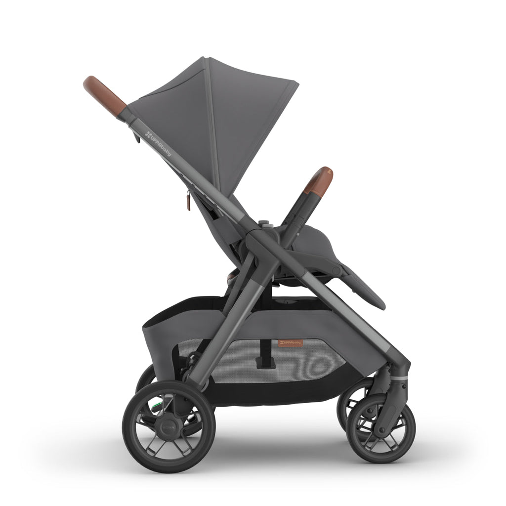 UPPAbaby Kona Stroller - Rowan (Graphite/Graphite Frame/Saddle Leather) UPPAbaby