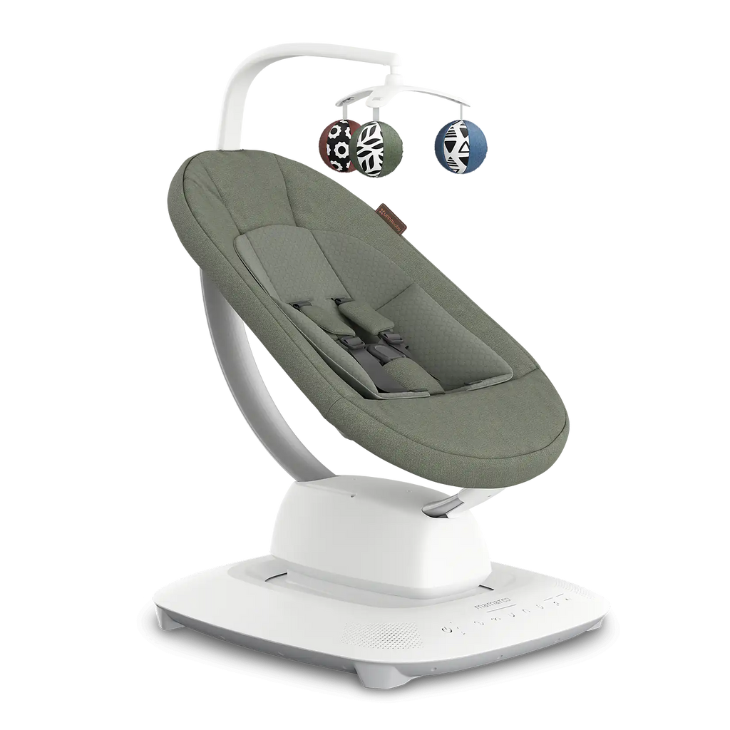 UPPAbaby Mamaroo® Smart Swing - Camila (Dark Green Mélange) UPPAbaby