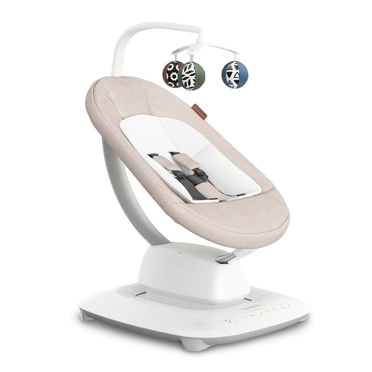 UPPAbaby Mamaroo® Smart Swing - Charlie (Sand Mélange) UPPAbaby