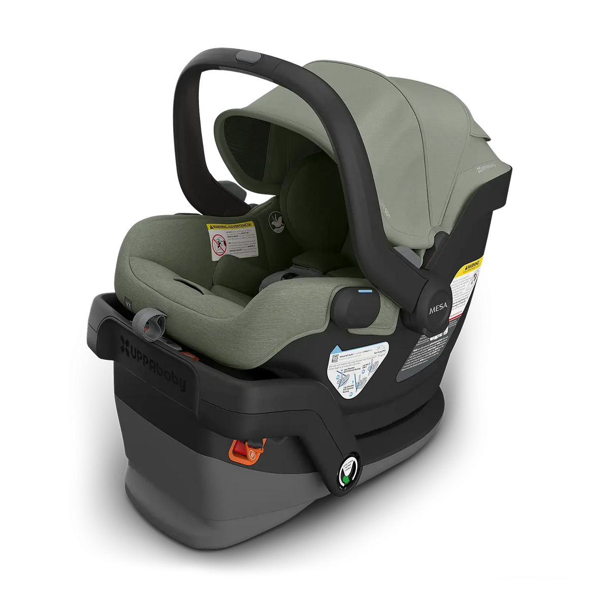 UPPAbaby Mesa V3 Infant Car Seat - Evelyn (Meadow Green) UPPAbaby