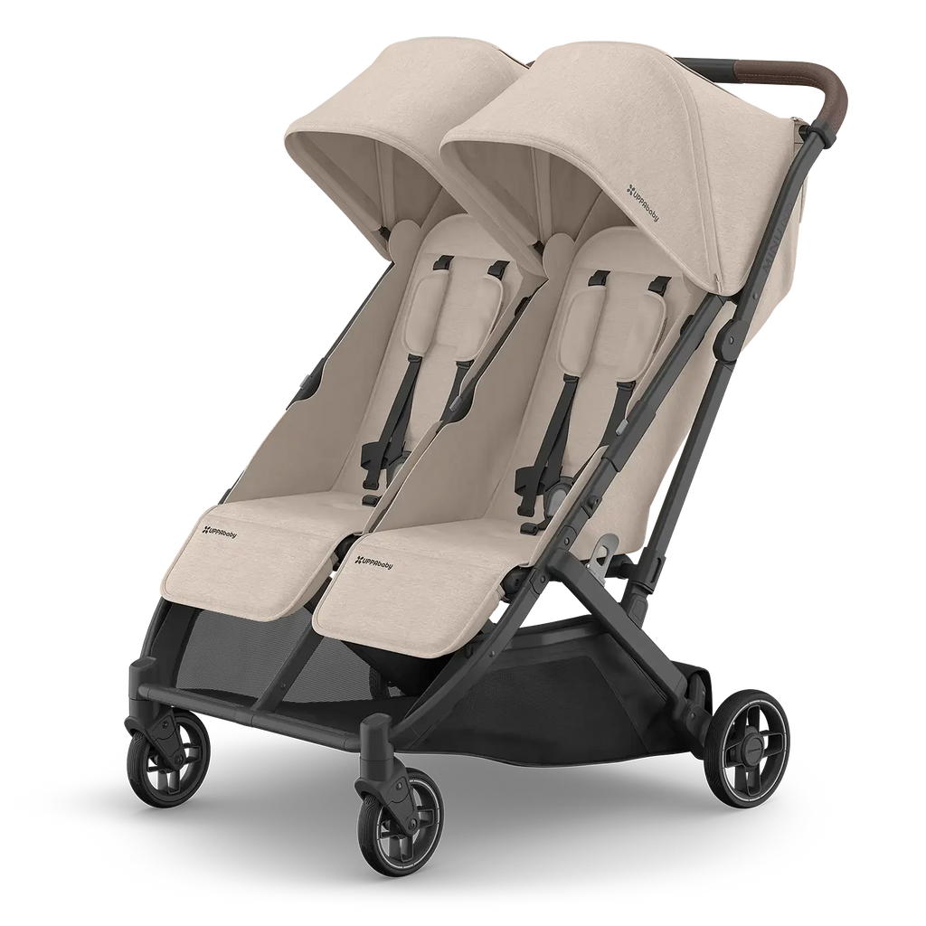 UPPAbaby Minu Duo - Ada (Sandstone Mélange/Carbon Frame/Chestnut Leather) UPPAbaby