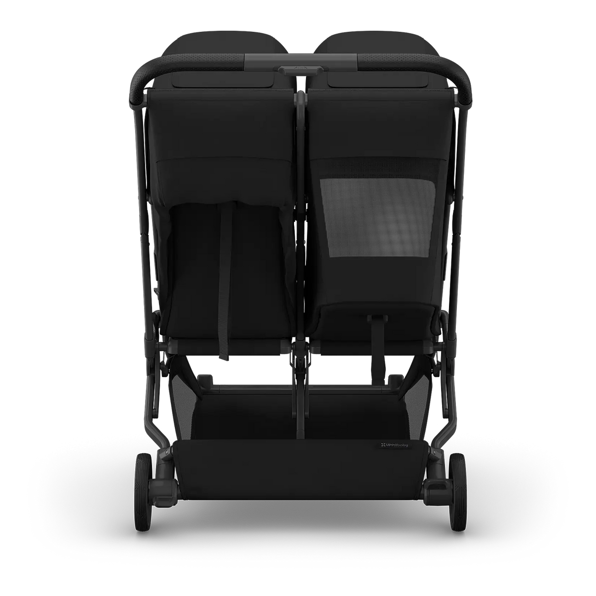 UPPAbaby Minu Duo - James (Black/Carbon Frame/Black Leather) UPPAbaby