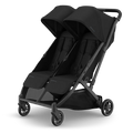 UPPAbaby Minu Duo - James (Black/Carbon Frame/Black Leather) UPPAbaby