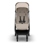 UPPAbaby Minu V3 Stroller - (Ada Sandstone Mélange/Carbon Frame/Chestnut Leather) UPPAbaby