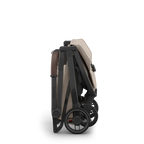 UPPAbaby Minu V3 Stroller - (Ada Sandstone Mélange/Carbon Frame/Chestnut Leather) UPPAbaby