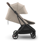 UPPAbaby Minu V3 Stroller - (Ada Sandstone Mélange/Carbon Frame/Chestnut Leather) UPPAbaby