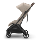 UPPAbaby Minu V3 Stroller - (Ada Sandstone Mélange/Carbon Frame/Chestnut Leather) UPPAbaby
