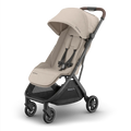 UPPAbaby Minu V3 Stroller - (Ada Sandstone Mélange/Carbon Frame/Chestnut Leather) UPPAbaby