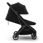 UPPAbaby Minu V3 Stroller - James (Black/Carbon Frame/Black Leather) UPPAbaby