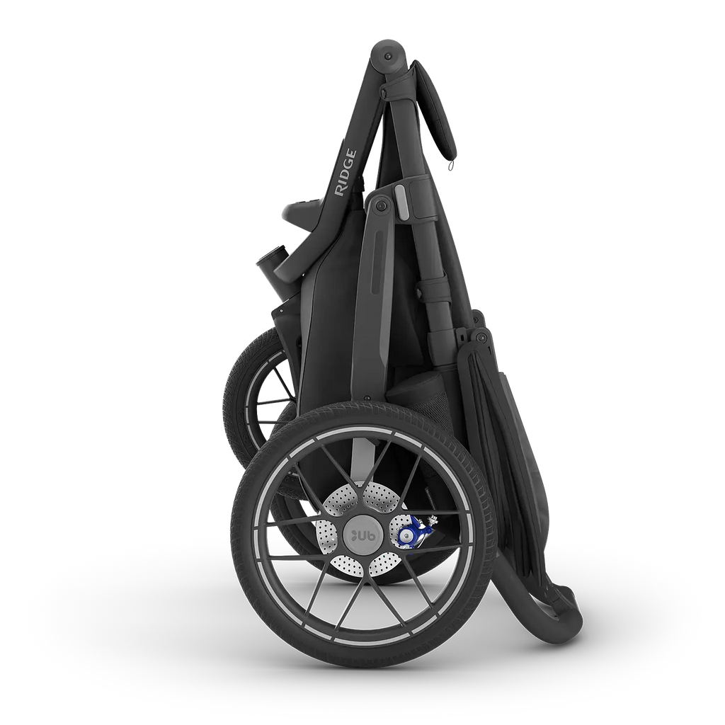 UPPAbaby Ridge® V2 Jogging Stroller - James (Black/Carbon Frame) UPPAbaby