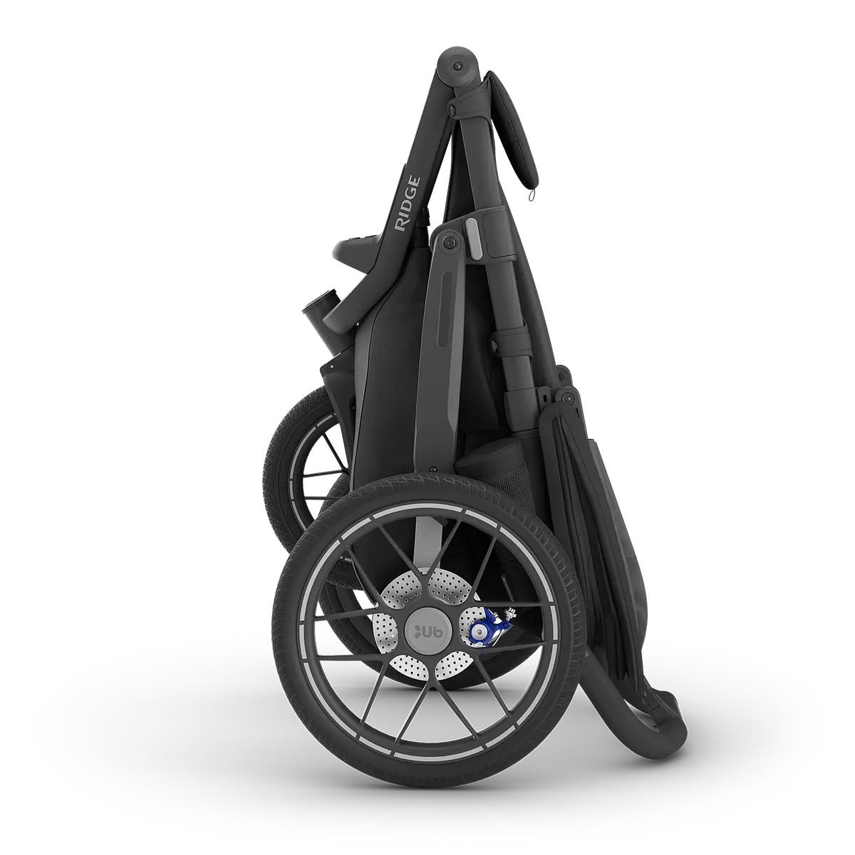 UPPAbaby Ridge® V2 Jogging Stroller - James (Black/Carbon Frame) UPPAbaby
