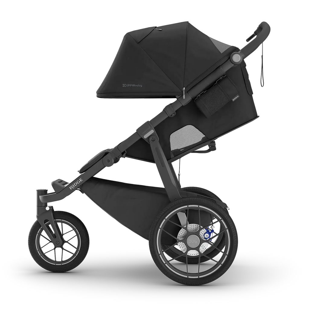 UPPAbaby Ridge® V2 Jogging Stroller - James (Black/Carbon Frame) UPPAbaby