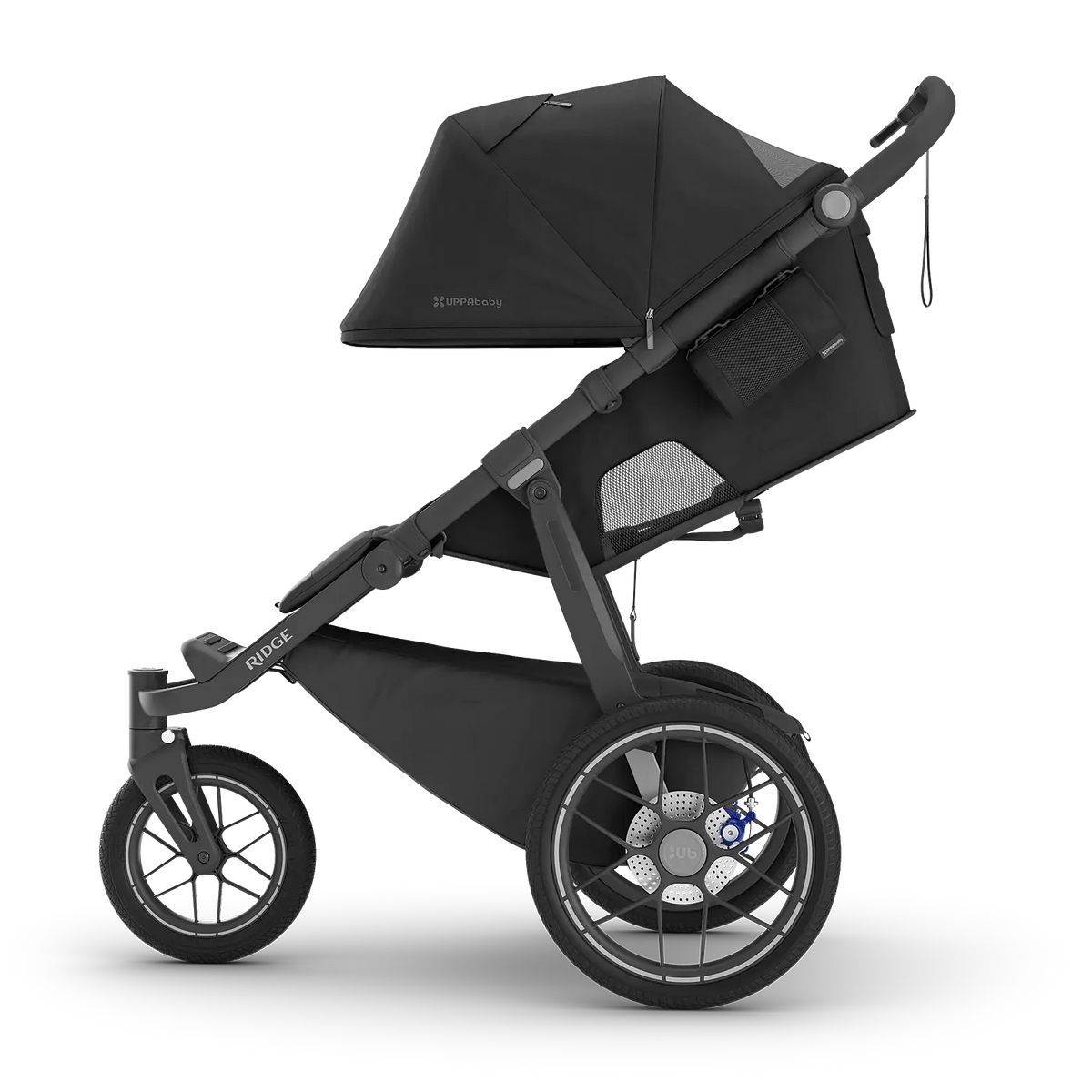 UPPAbaby Ridge® V2 Jogging Stroller - James (Black/Carbon Frame) UPPAbaby