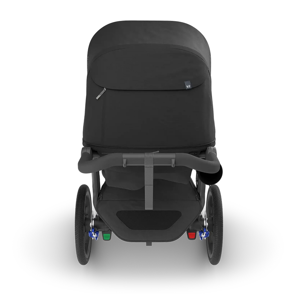 UPPAbaby Ridge® V2 Jogging Stroller - James (Black/Carbon Frame) UPPAbaby