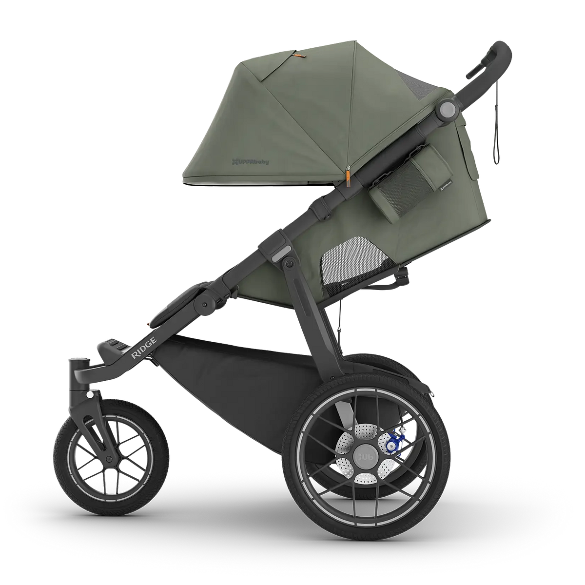 UPPAbaby Ridge® V2 Jogging Stroller - Evelyn (Meadow Green/Carbon Frame) UPPAbaby