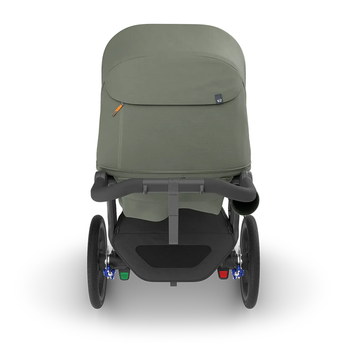 UPPAbaby Ridge® V2 Jogging Stroller - Evelyn (Meadow Green/Carbon Frame) UPPAbaby