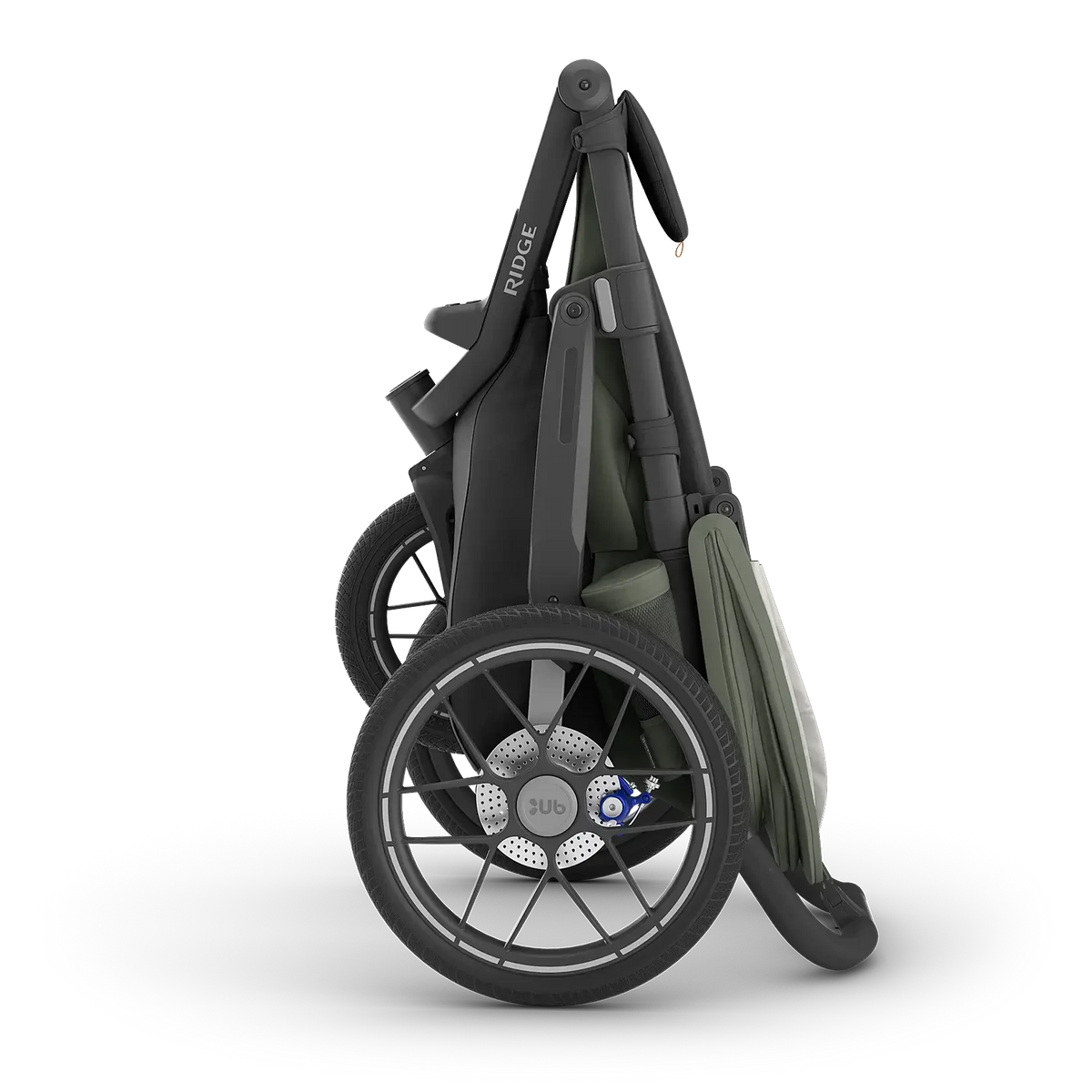 UPPAbaby Ridge® V2 Jogging Stroller - Evelyn (Meadow Green/Carbon Frame) UPPAbaby