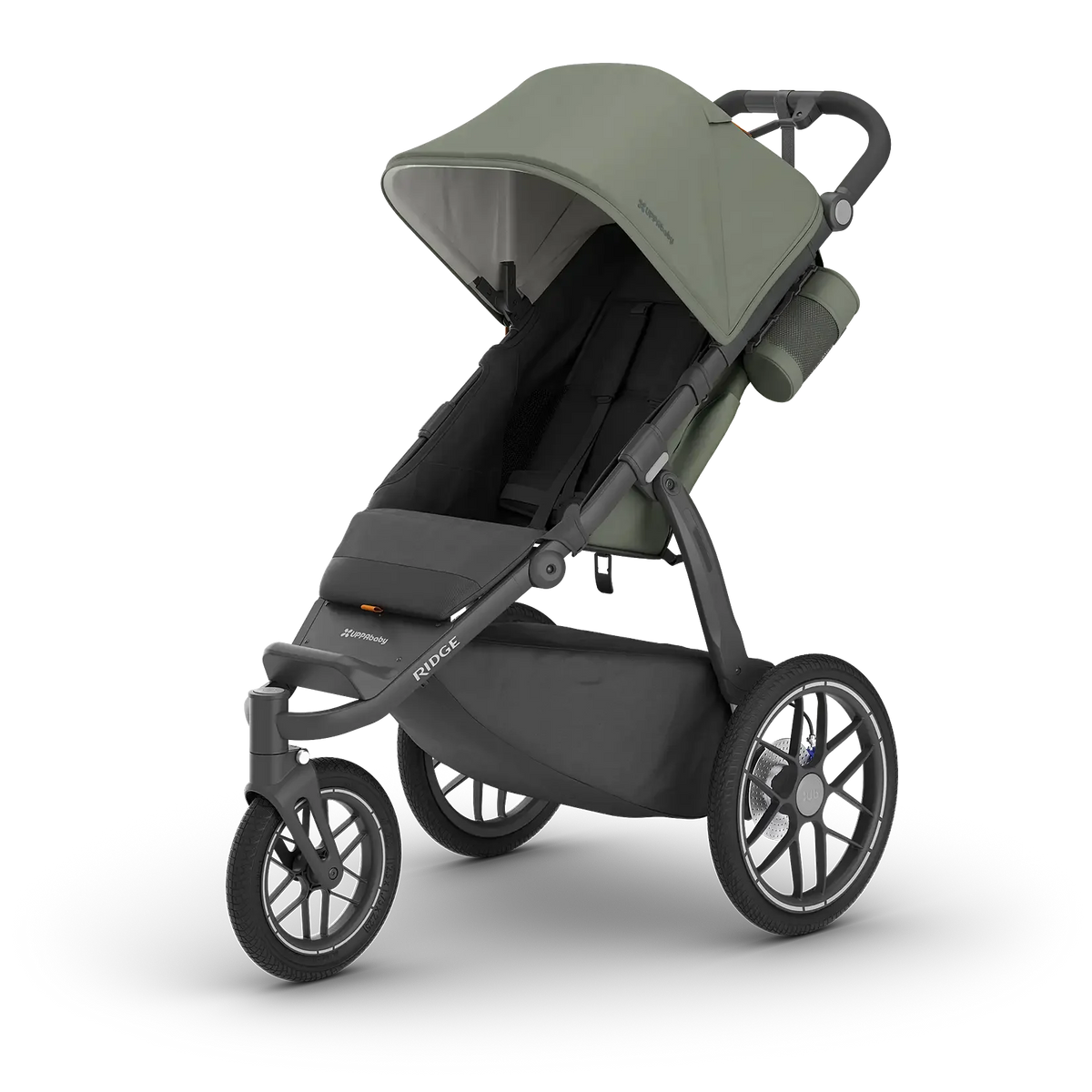 UPPAbaby Ridge® V2 Jogging Stroller - Evelyn (Meadow Green/Carbon Frame) UPPAbaby
