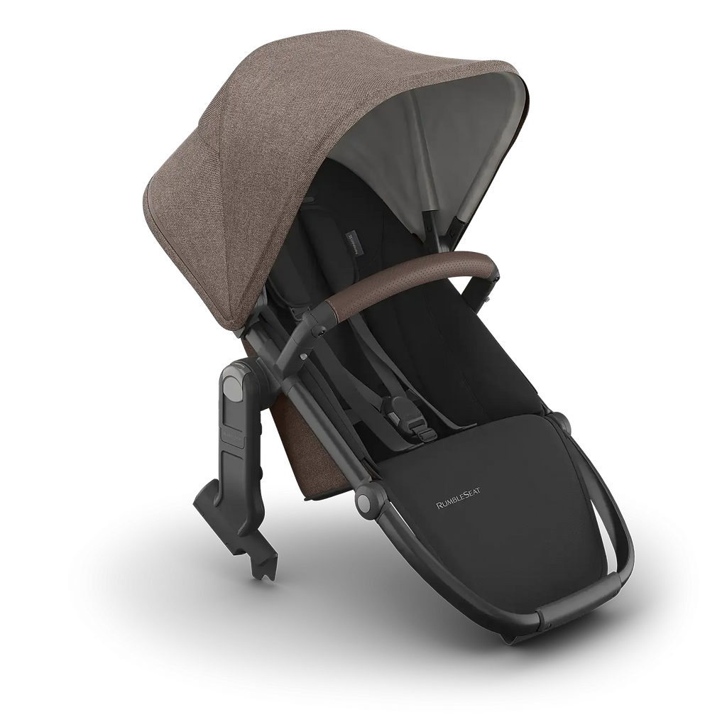 UPPAbaby Rumbleseat V3 - Owen (Mocha Mélange/Carbon Frame/Chestnut Leather) UPPAbaby