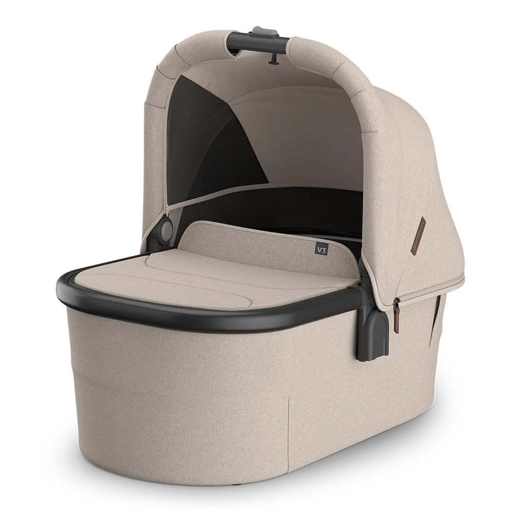 UPPAbaby Bassinet V3 - Ada (Sandstone Mélange/Carbon Frame) UPPAbaby