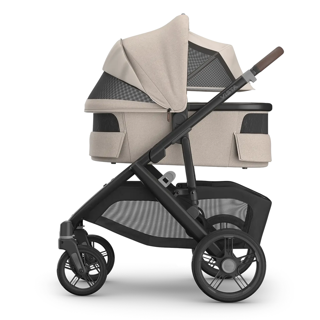 UPPAbaby Bassinet V3 - Ada (Sandstone Mélange/Carbon Frame) UPPAbaby