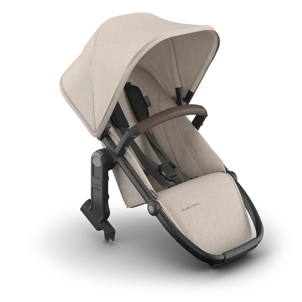 UPPAbaby Rumbleseat V3 - Ada (Sandstone Mélange/Carbon Frame/Chestnut Leather) UPPAbaby